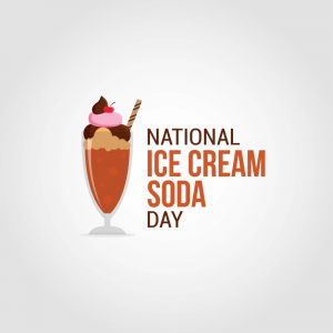 national ice cream soda day