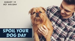 Spoil Your Dog Day August 10