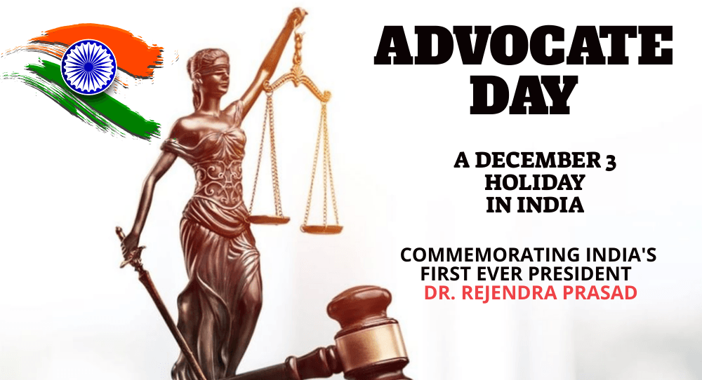 Advocate Day in India on December 3