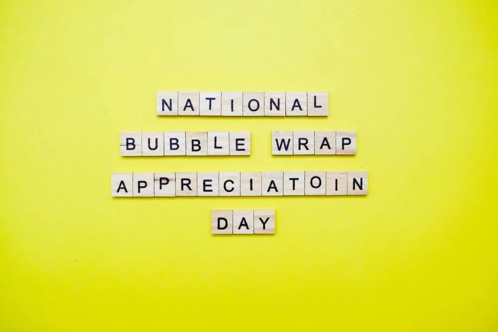 bubble wrap Appreciation Day