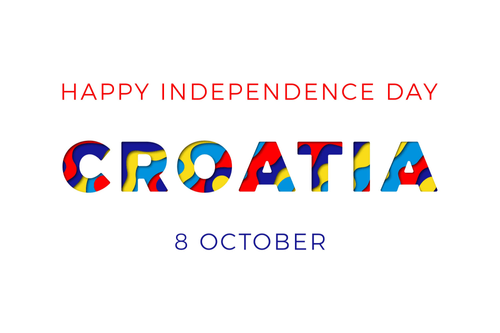 happy independence day of croatia