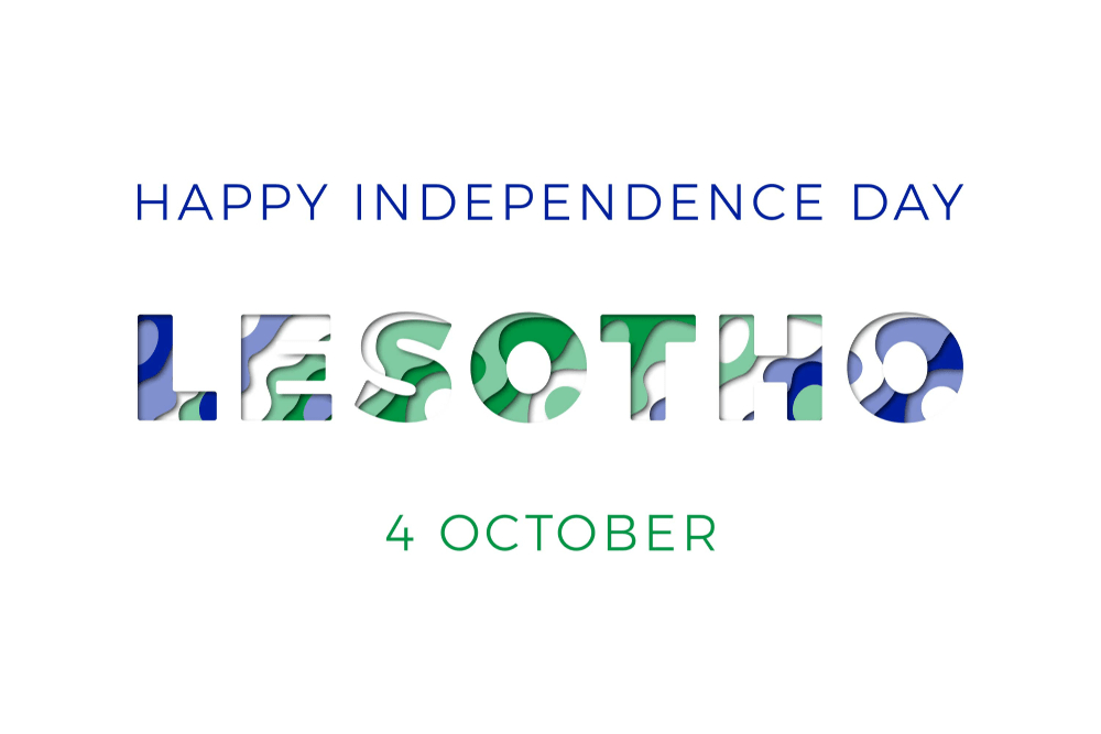 happy independence day of lesotho