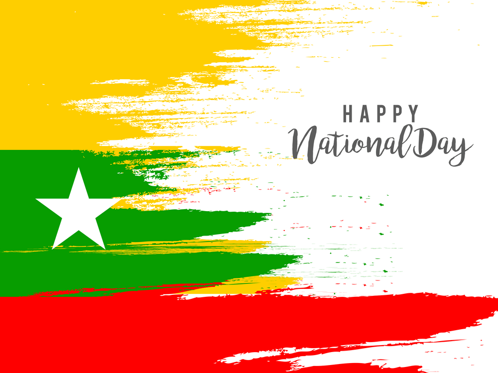 Myanmar national day background