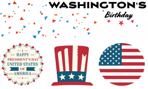 Washington's birthday celebrate