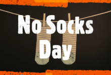 Photo of No Socks Day