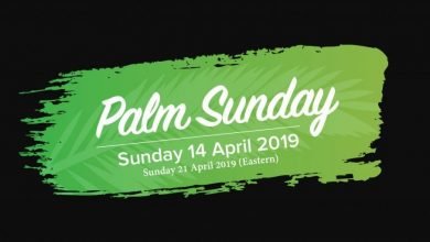 Photo of Palm Sunday Calendar