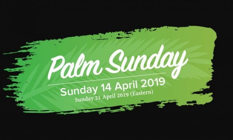 Palm Sunday 2019 Dates