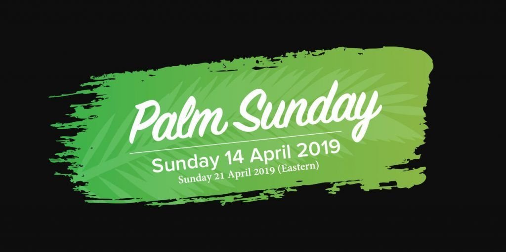 Palm Sunday 2019 Dates