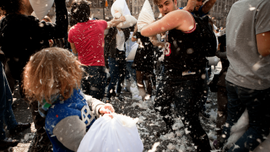 Photo of International Pillow Fight Day