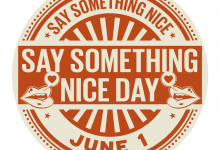 Photo of Say Something Nice Day