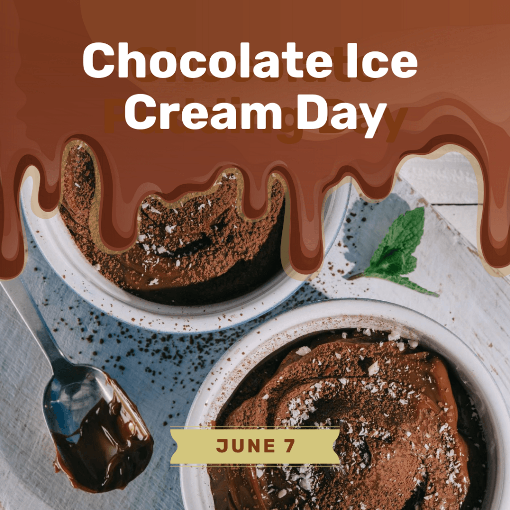 Happy National Chocolate Ice Cream Day!🍦Get your swirl on
