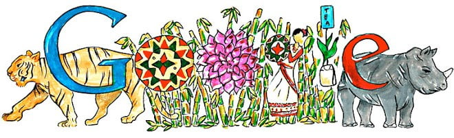 Children's Day Google Doodle India 2014