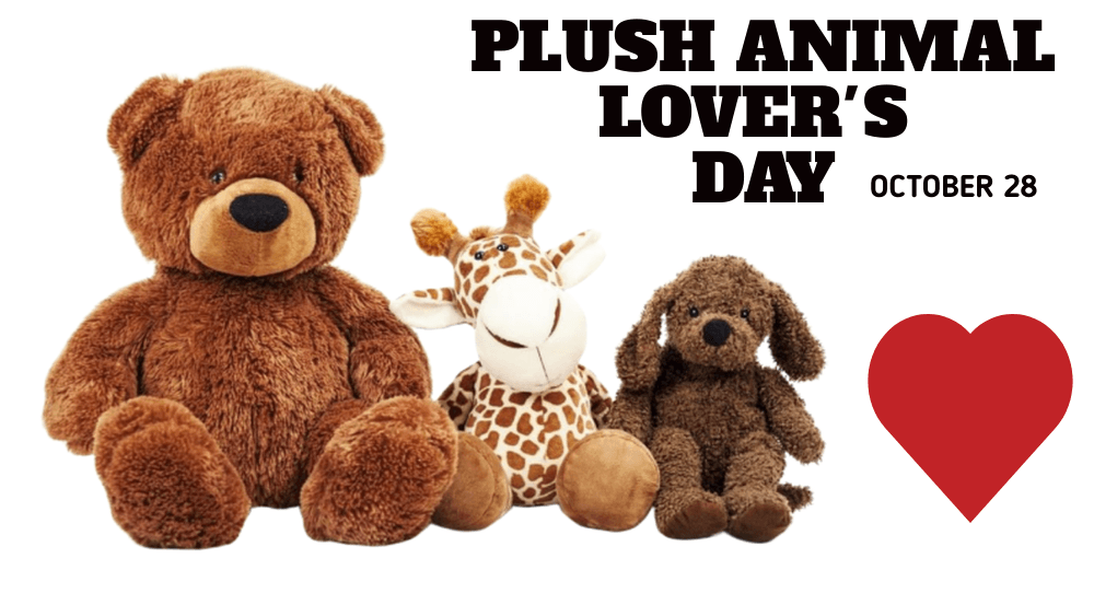 Plush Animal Lover's Day October 28