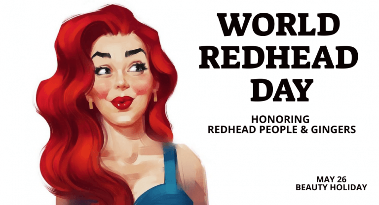 World Redhead Day May 26 Beauty Holiday Day Finders 