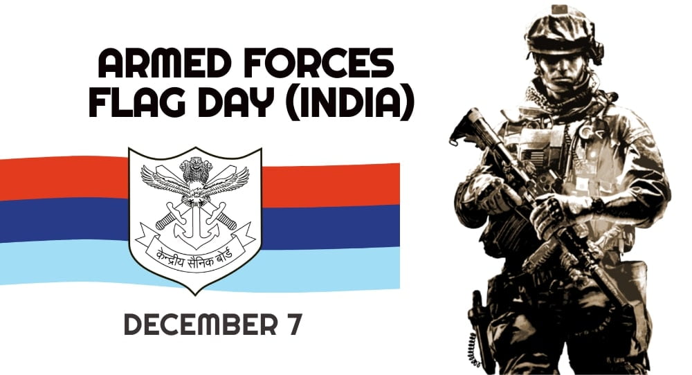 Armed Forces Flag Day in India