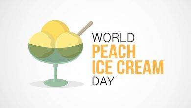 Photo of National Peach Ice Cream Day