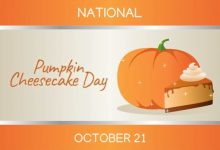 Photo of National Pumpkin Cheesecake Day