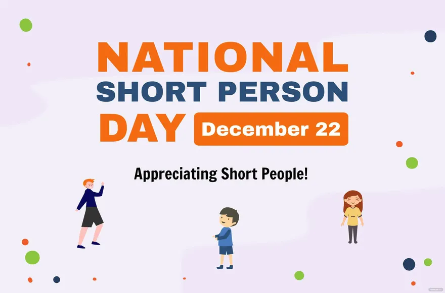 How to Celebrate National Short Person Day