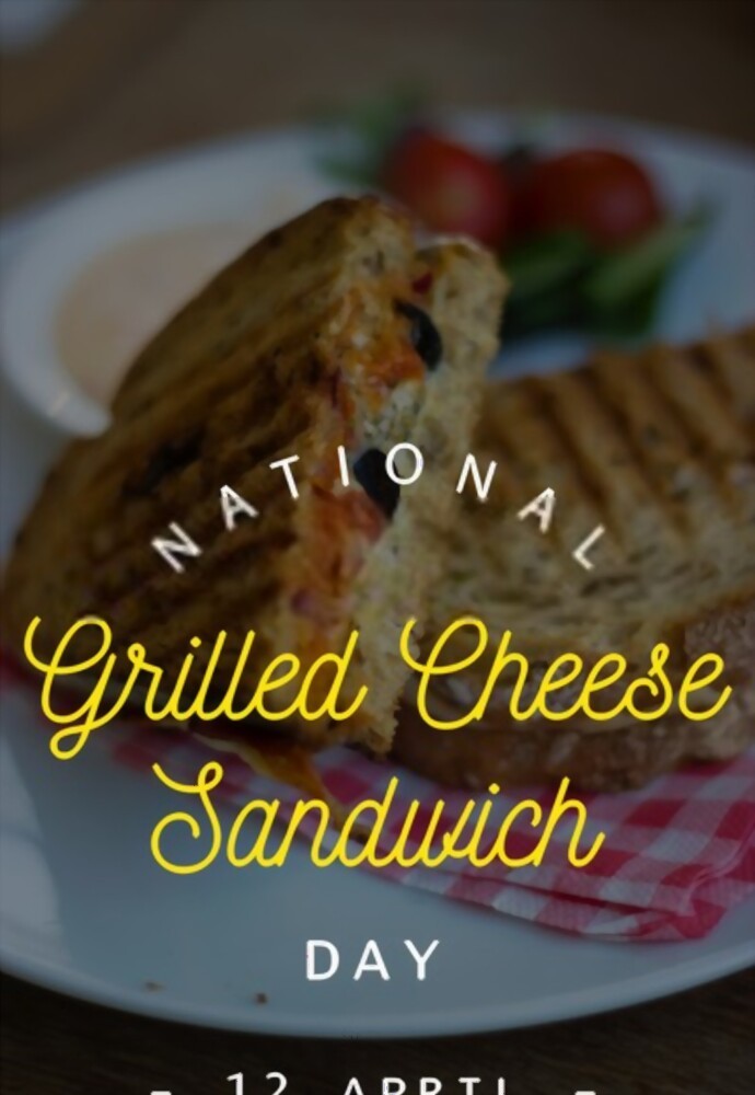 national grilled cheese sandwich day